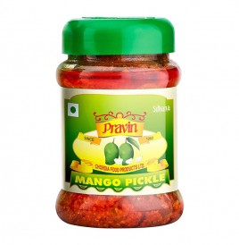 Suhana Pravin Mango Pickle   Plastic Jar  500 grams